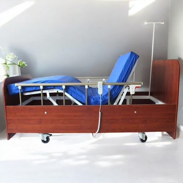 2 Motorlu Ahşap Hasta Yatağı ES-161