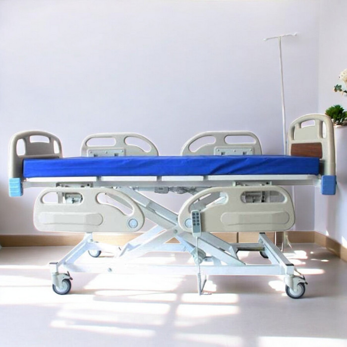 3 Motorlu Asansörlü Full ABS Hasta Yatağı ES-153/A