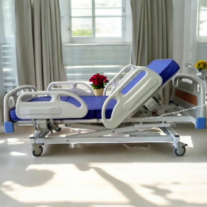 3 Motorlu Asansörlü Full ABS Hasta Yatağı ES-153/A