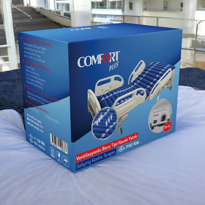 Comfort Plus DM-45 Boru Tipi Ventilasyonlu Havalı Yatak