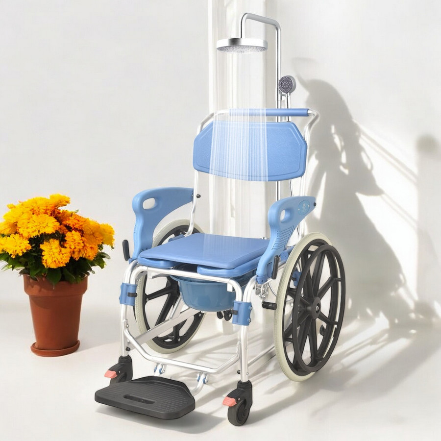 Comfort Plus DM-72 Banyo ve Tuvalet Özellikli Tekerlekli Sandalye 
