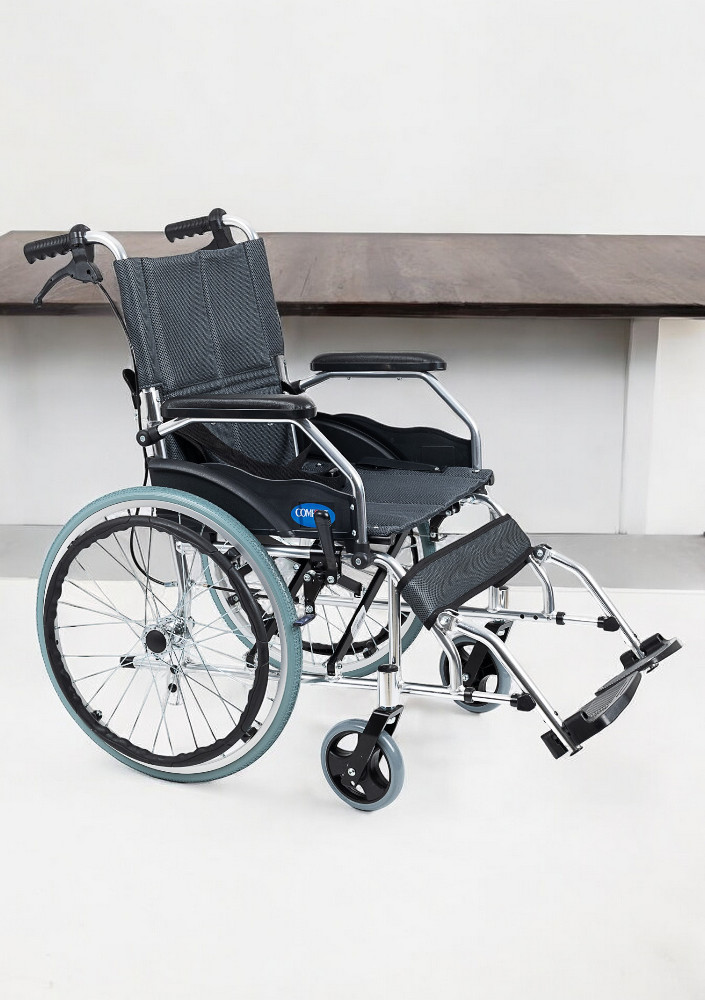 Comfort Plus KY863LAJ-A20 Füme Alüminyum Tekerlekli Sandalye