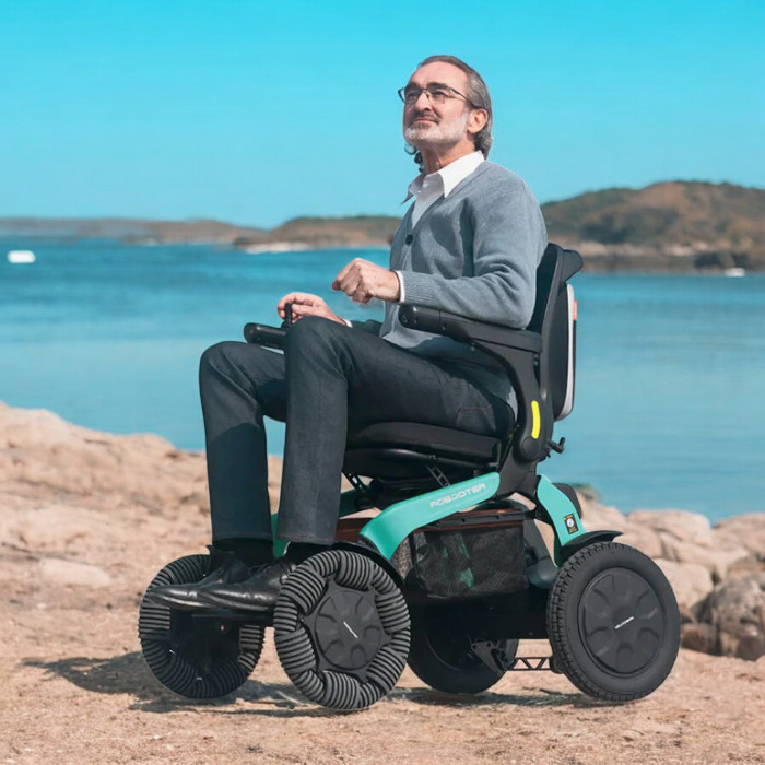 E60A Robooter Akülü Tekerlekli Sandalye 