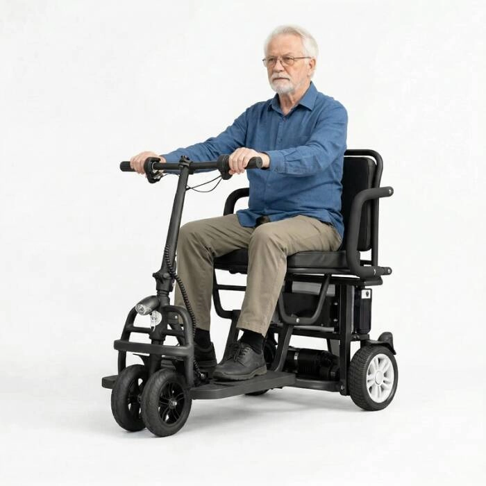 Poylin 409 Li-On 3 Tekerli Katlanabilir Engelli Scooter