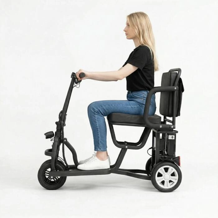 Poylin 409 Li-On 3 Tekerli Katlanabilir Engelli Scooter