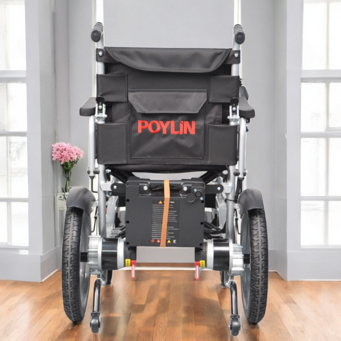 Poylin P200E-2024 Katlanabilir Akülü Tekerlekli Sandalye