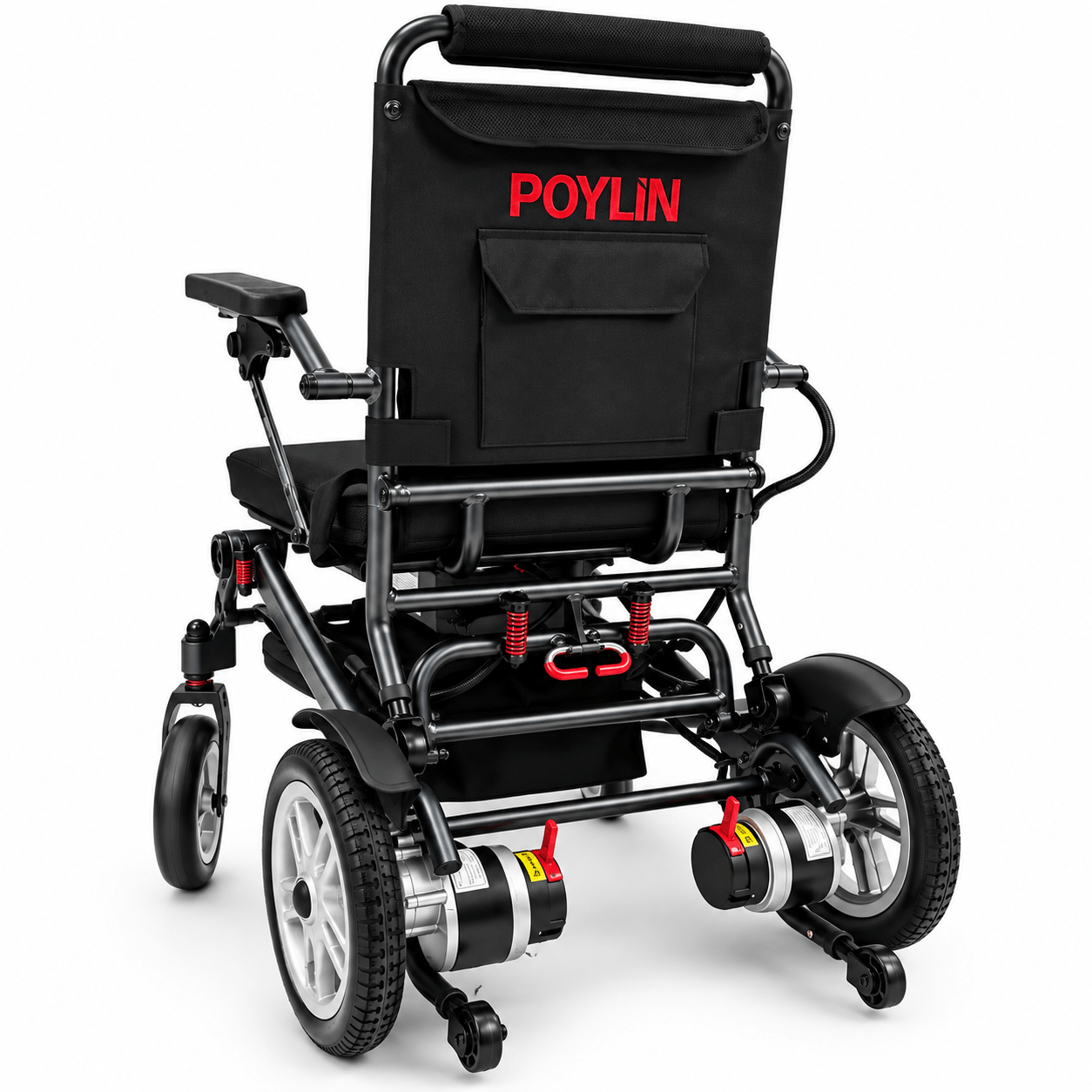 Poylin P203 Ultra Hafif Katlanabilir Akülü Tekerlekli Sandalye
