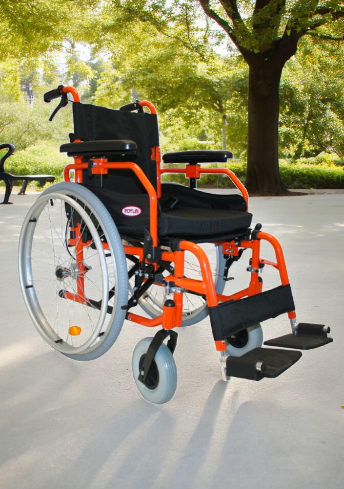 Poylin P967 Alüminyum Hafif Tekerlekli Sandalye