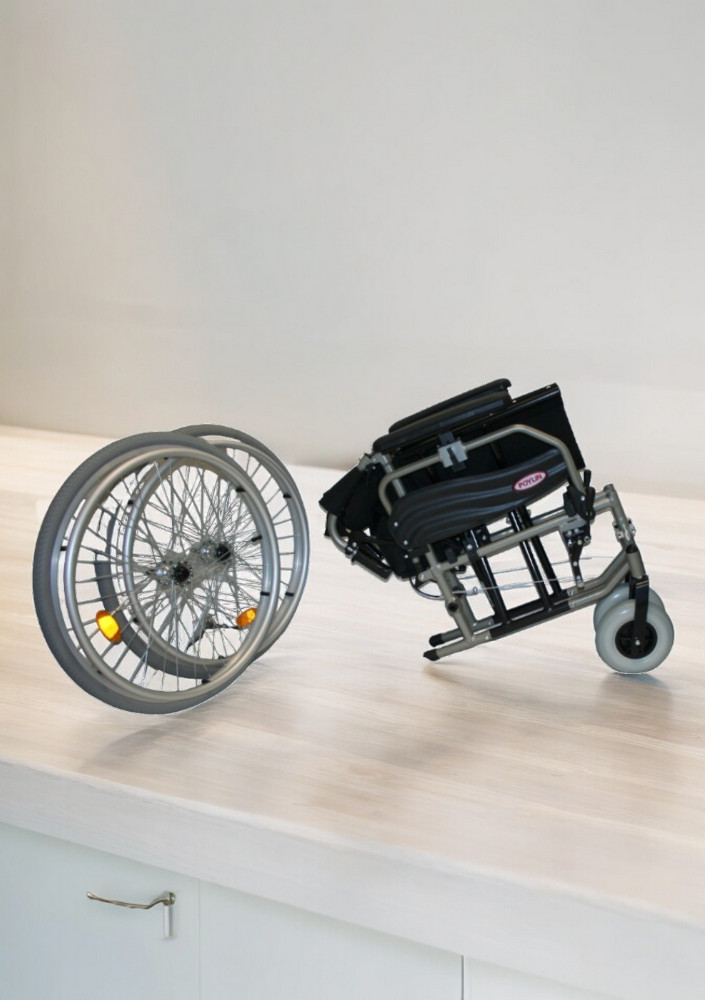 Poylin P967 Alüminyum Hafif Tekerlekli Sandalye