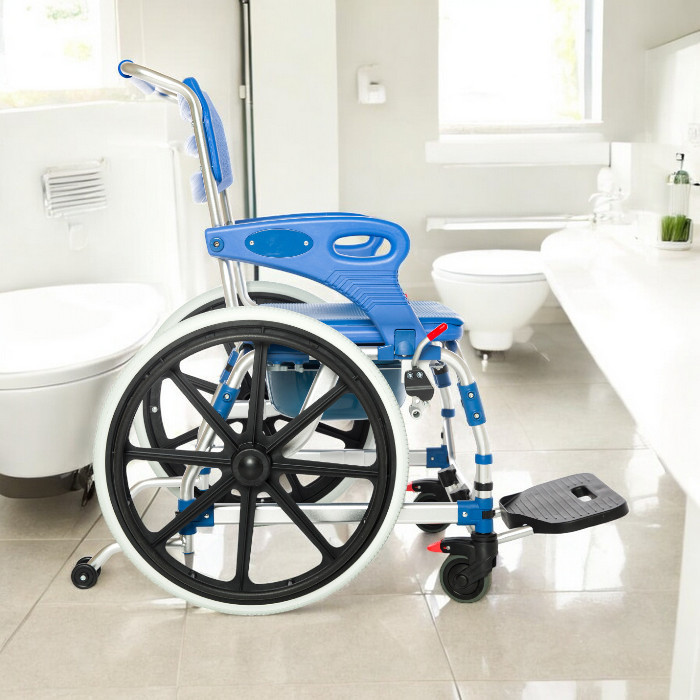 Römer R403 Büyük Tekerlekli Banyo Tuvalet Sandalyesi
