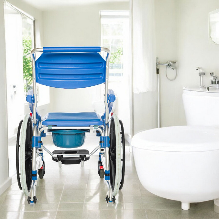Römer R403 Büyük Tekerlekli Banyo Tuvalet Sandalyesi