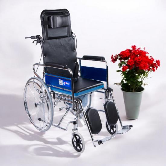 Comfort Plus DY02609GC Sırtı Yatar Tuvaletli Tekerlekli Sandalye
