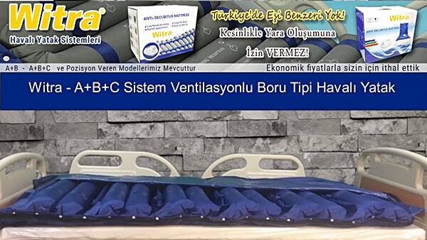 Witra A+B+C Boru Tipi Havalı Yatak 12 Cm ES-1200/ W